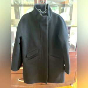 COPY - Jcrew Itailian Wool Black Cocoon coat